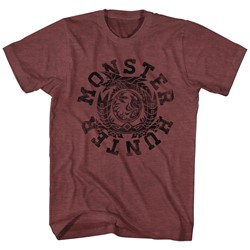 Monster Hunters - Mens Mh Circle T-Shirt