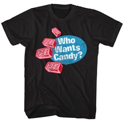 Pez - Mens Who Wants Candy T-Shirt