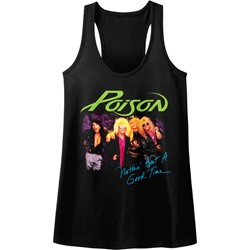 Poison - Womens Nothin But A Good Time Raw Edge Racerback Tank