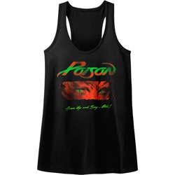 Poison - Womens Open Up And Say Ahh Raw Edge Racerback Tank