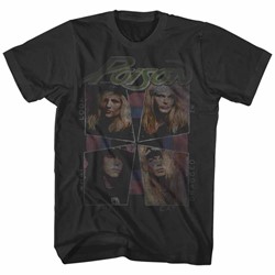Poison - Mens Faded Cat Drag T-Shirt