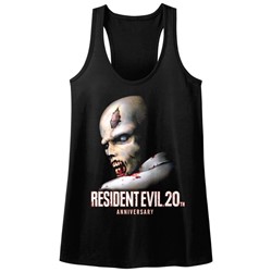 Resident Evil - Womens Evil20 Raw Edge Racerback Tank