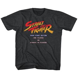 Street Fighter - Youth Start Screen T-Shirt