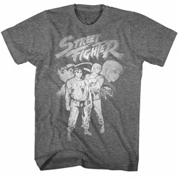 Street Fighter - Mens Sf Alpha 3 Ryu-Ken T-Shirt