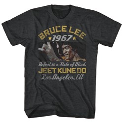 Bruce Lee - Mens Box Smirk T-Shirt