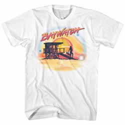Baywatch - Mens Airbrush T-Shirt
