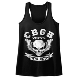 Cbgb - Womens Ceebgeeb Raw Edge Racerback Tank