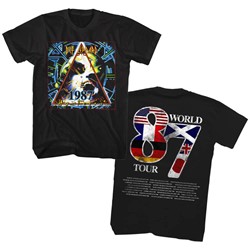 Def Leppard - Mens Def World Tour T-Shirt