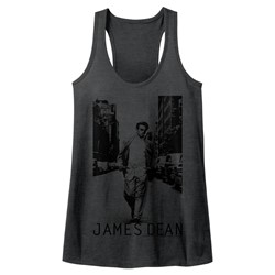 James Dean - Womens Walk Walk Heather Racerback Tank