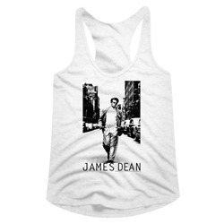James Dean - Womens Walk Walk Triblend Racerback Tank