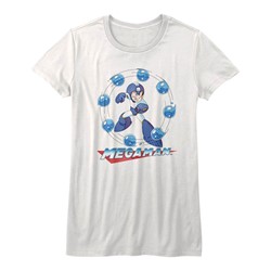 Mega Man - Juniors Water Shield T-Shirt