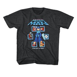 Mega Man - Youth Mm1 Select Screen Remix T-Shirt