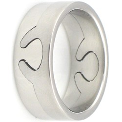 Stainless Steel Ring by BodyPUNKS (SSRX0291)