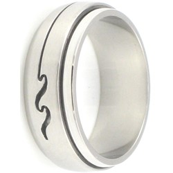 Stainless Steel Ring by BodyPUNKS (SSRX0451)