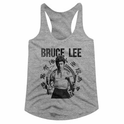 Bruce Lee Womens Chux Racerback Tank Top