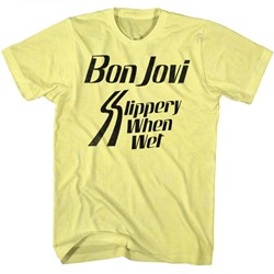 Bon Jovi Mens Slippery When T-Shirt