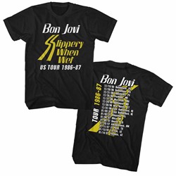 Bon Jovi Mens Ssw Tour T-Shirt