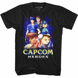Capcom Mens Heroes1 T-Shirt