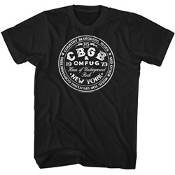 CBGB Mens Cbgbcircle T-Shirt