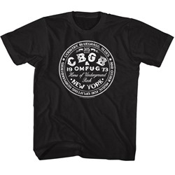 CBGB Unisex-Child Cbgbcircle T-Shirt