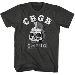 CBGB Mens Dead Mohawk T-Shirt