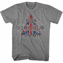 Def Leppard Mens Pour Some Triangle T-Shirt