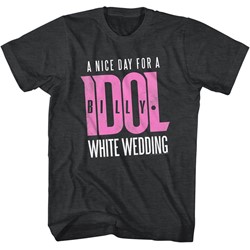 Billy Idol Mens Whitewedding T-Shirt