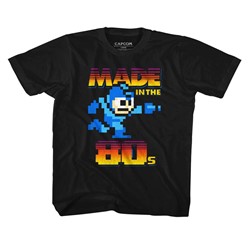 Mega Man Unisex-Child Madeinthe80S T-Shirt