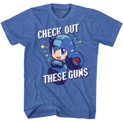 Mega Man Mens Check It Out T-Shirt