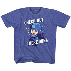 Mega Man Unisex-Child Check It Out T-Shirt