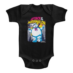 Ghostbusters Unisex-Baby Marshmallow Attacks Onesie