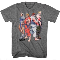 Street Fighter Mens Sf2 Lineup T-Shirt