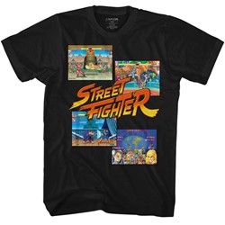 Street Fighter Mens Multihit2 T-Shirt