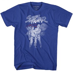 Street Fighter Mens Sfk&R T-Shirt