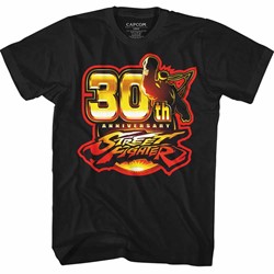Street Fighter Mens Sf30 T-Shirt
