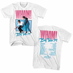Wham Mens Big Tour T-Shirt