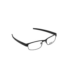 Oakley - Oph. Metal Plate (53) Matte Black Frame Sunglasses