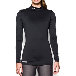 Under Armour - Womens ColdGear Fitted Long Sleeve Mock Long-Sleeves T-Shirt