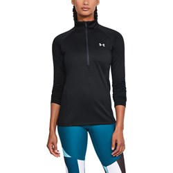 Under Armour - Womens Tech 1/2 Zip Solid Warmup Top
