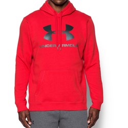ua rival fleece fitted graphic