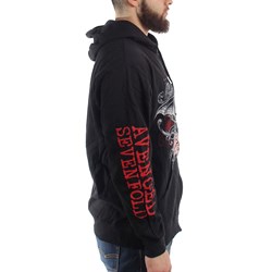 Avenged sevenfold zip online up hoodie