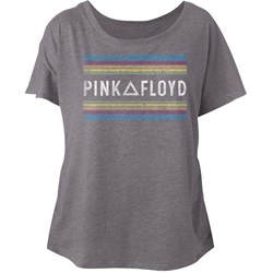 Pink Floyd - Womens Pink Floyd Rainbows Dolman T-Shirt