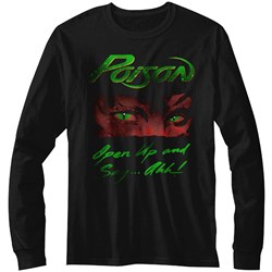 Poison - Mens Openup Long Sleeve T-Shirt