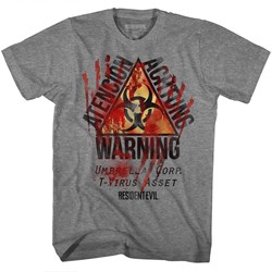 Resident Evil - Mens T-Virus Asset T-Shirt