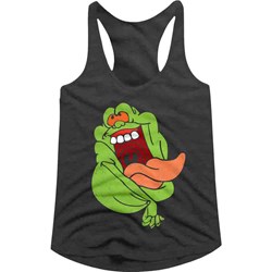 The Real Ghostbusters - Womens Slimer Racerback Tank Top