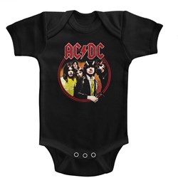 Acdc - Unisex-Baby Highway To Hell Circle Onesie