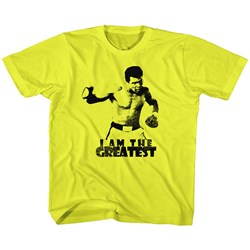 Muhammad Ali - Unisex-Child I Am The Greatest T-Shirt