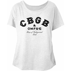 Cbgb - Womens Cbgb Black Dolman T-Shirt