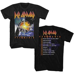 Def Leppard - Mens Pyro Album T-Shirt