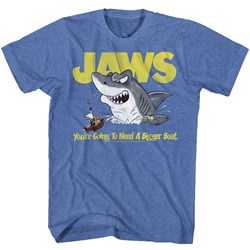Jaws - Mens Cartoon Jaws T-Shirt